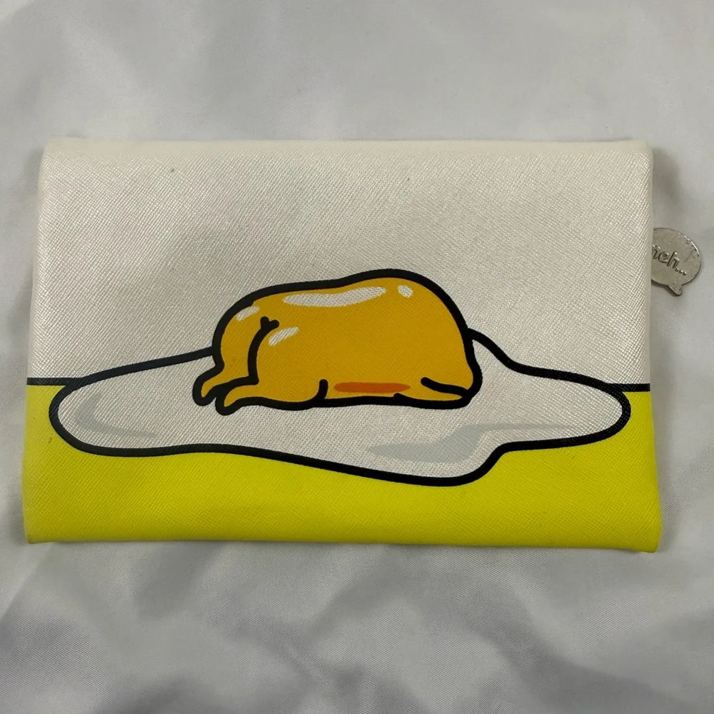 Gudetama x Ipsy‎ Sanrio Zipper Makeup Bag Cosmetic Pouch